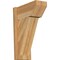 Ekena Millwork Traditional Slat Rough Sawn Outlooker, Western Red Cedar, 8"W x 16"D x 24"H OUT08X16X24TRA06RWR - alternate 1
